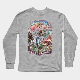 The Adventures of Mary Grizzle Illustration Long Sleeve T-Shirt